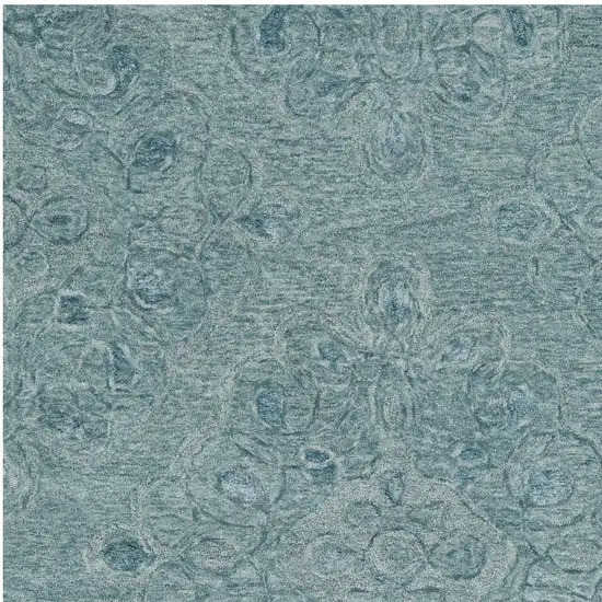 Seafoam Wool Hand Tufted Area Rug Photo 6