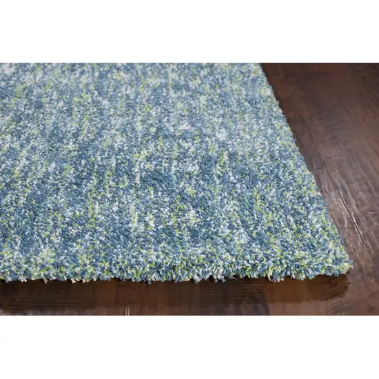 Seafoam Heather Indoor Shag Rug Photo 4