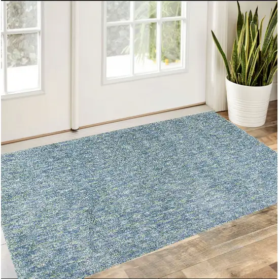 Seafoam Heather Plain Area Rug Photo 1