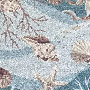 Photo of Seafoam Polyester Rug