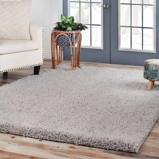 Shag Stain Resistant Area Rug Photo 2