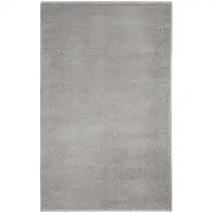 Photo of Silver Grey Non Skid Indoor Outdoor Area Rug