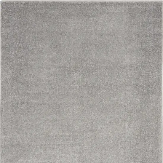 Silver Grey Non Skid Indoor Outdoor Area Rug Photo 4