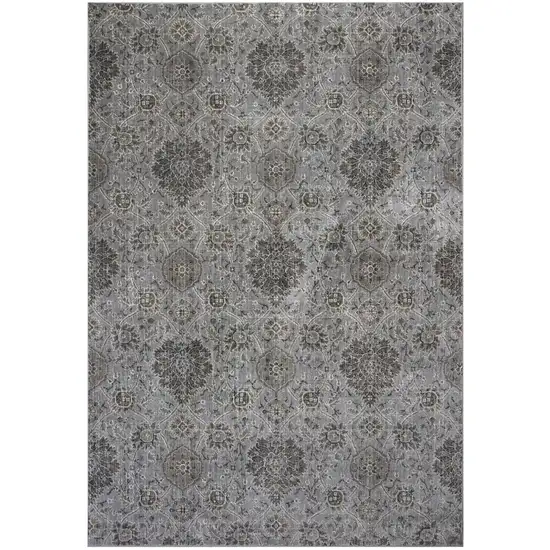 Silver Area Rug Photo 2