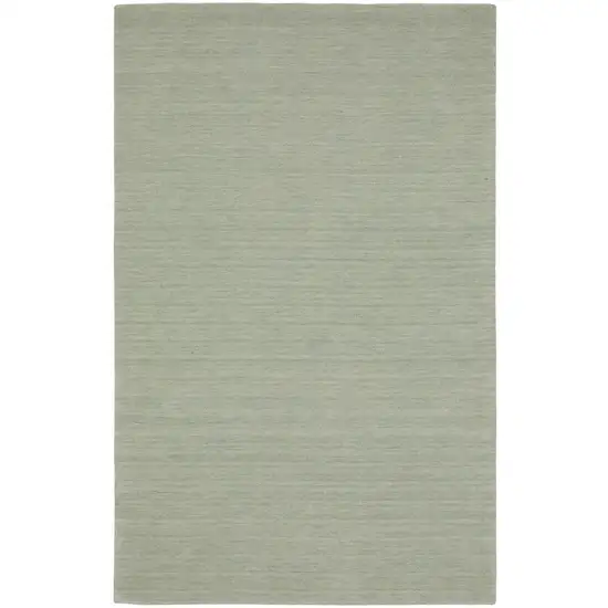 Silver Wool Hand Tufted Area Rug Photo 2