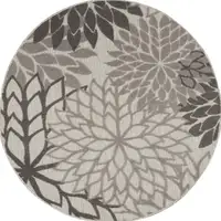 Photo of Silver and Gray Indoor Outdoor Area Rug