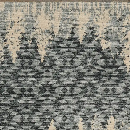 Slate Blue Machine Woven Pinegrove Lodge Indoor Area Rug Photo 6