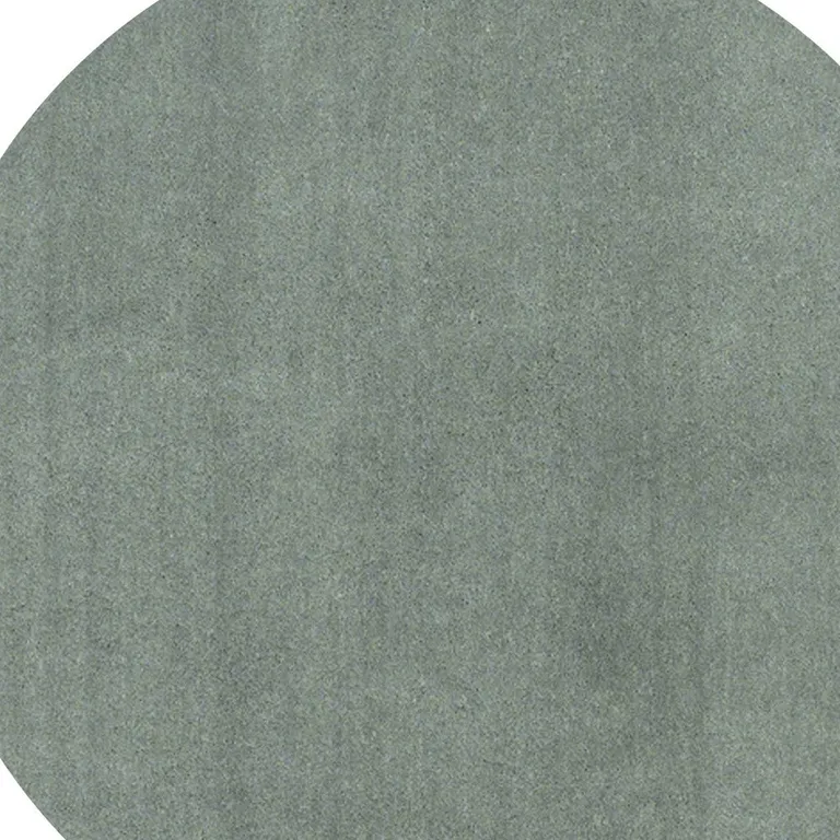 Slate Blue Round Indoor Shag Rug Photo 5