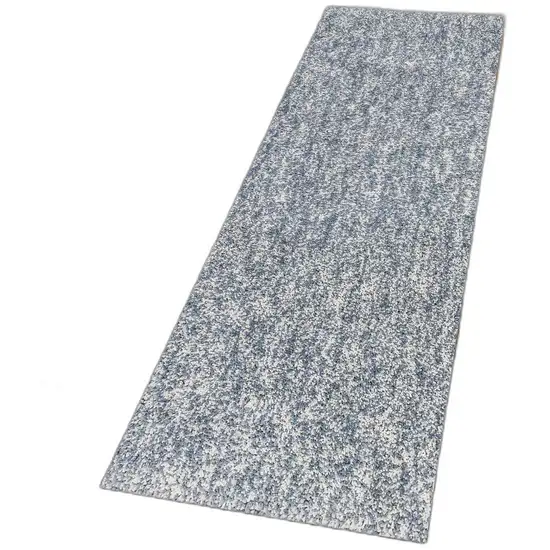 Slate Heather Plain Runner Rug Photo 3