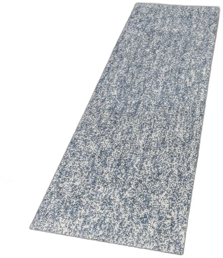 Slate Heather Plain Runner Rug Photo 3