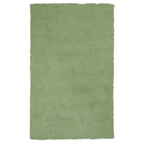 Spearmint Green Indoor Shag Rug Photo 1