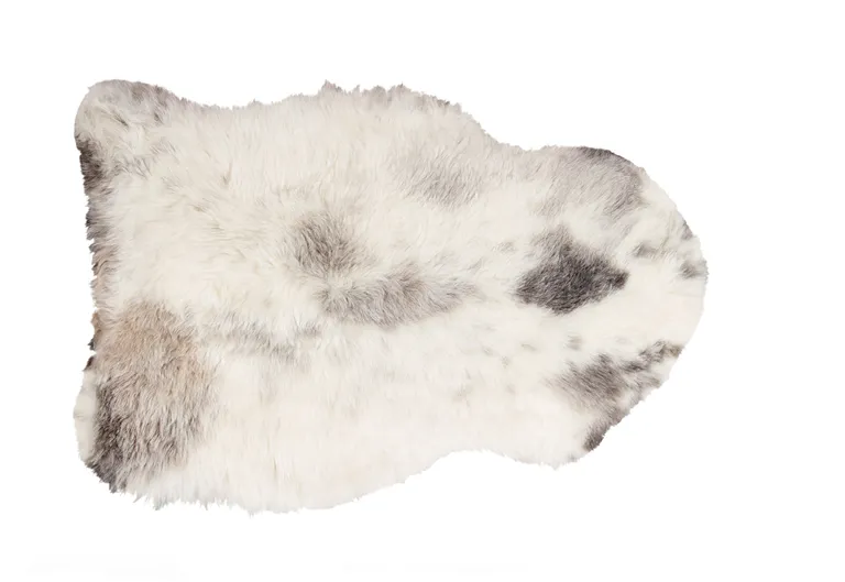 Spotted Sheepskin Single Short-Haired - Area Rug Photo 1