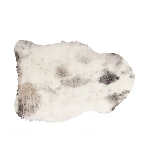 Spotted Sheepskin Single Short-Haired - Area Rug Photo 1