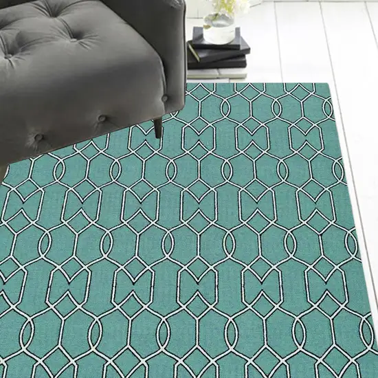 Square   UV treated Polypropylene Spa Area Rug Photo 3