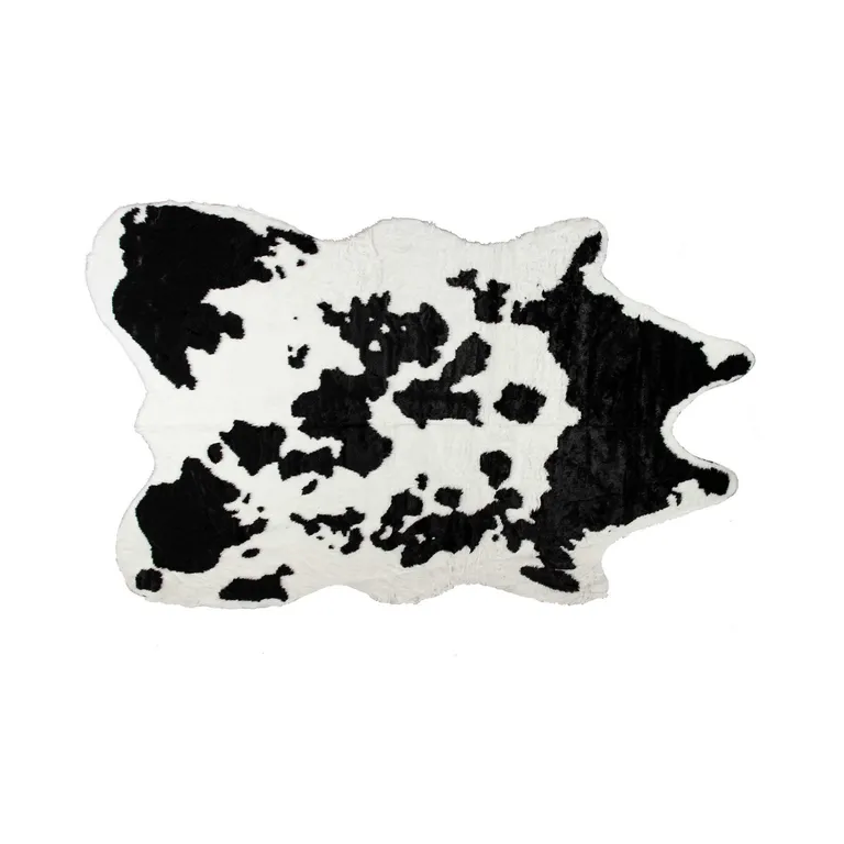 Sugarland Black And White Faux Hide - Area Rug Photo 1