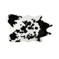 Photo of Sugarland Black And White Faux Hide - Area Rug