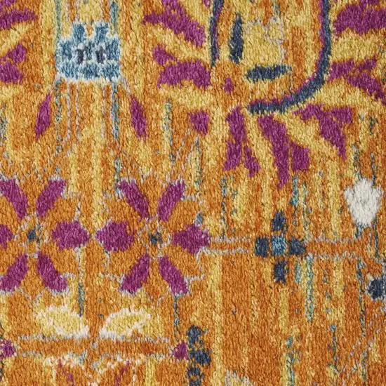 Sunset Floral Power Loom Area Rug Photo 4