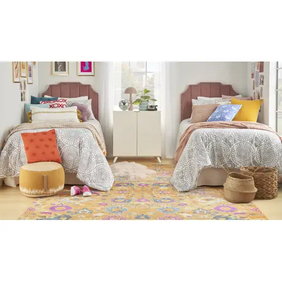 Sunset Floral Power Loom Area Rug Photo 6