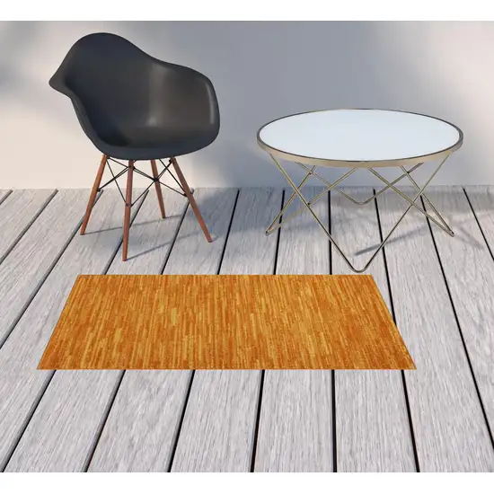 Sunburst Non Skid Indoor Outdoor Runner Rug Photo 2