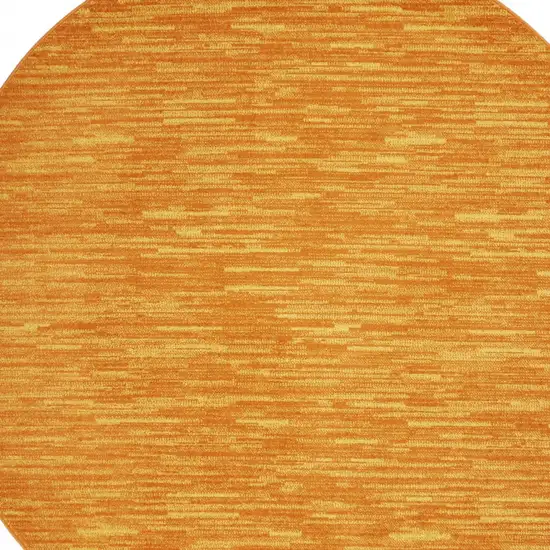 Sunburst Round Non Skid Indoor Outdoor Area Rug Photo 3