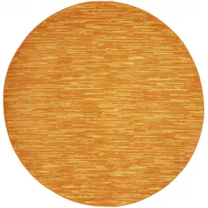 Photo of Sunburst Round Non Skid Indoor Outdoor Area Rug