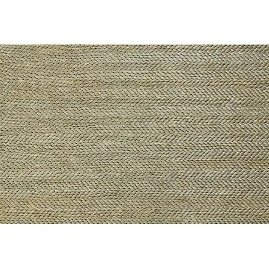 Tan And Gray Hand Woven Area Rug Photo 9