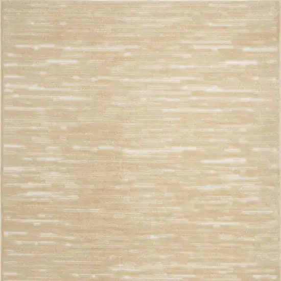 Tan Geometric Area Rug Photo 5