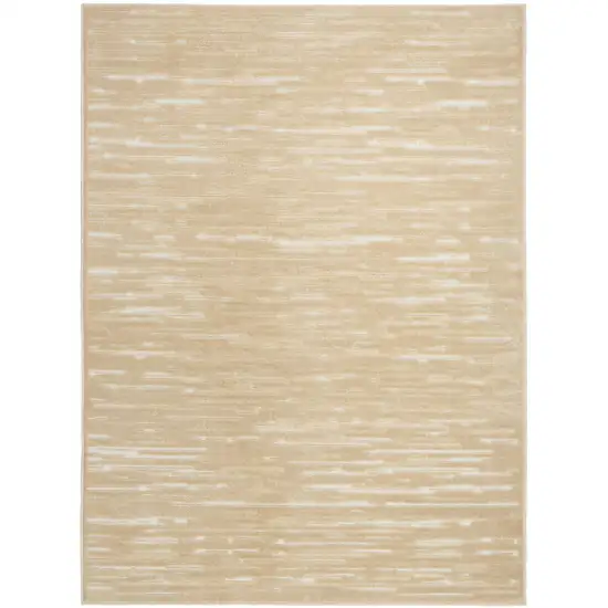 Tan Geometric Area Rug Photo 2