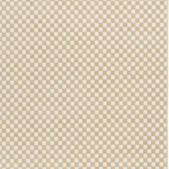 Tan Geometric Area Rug Photo 7