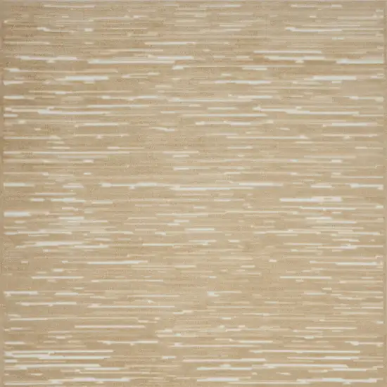 Tan Geometric Area Rug Photo 7