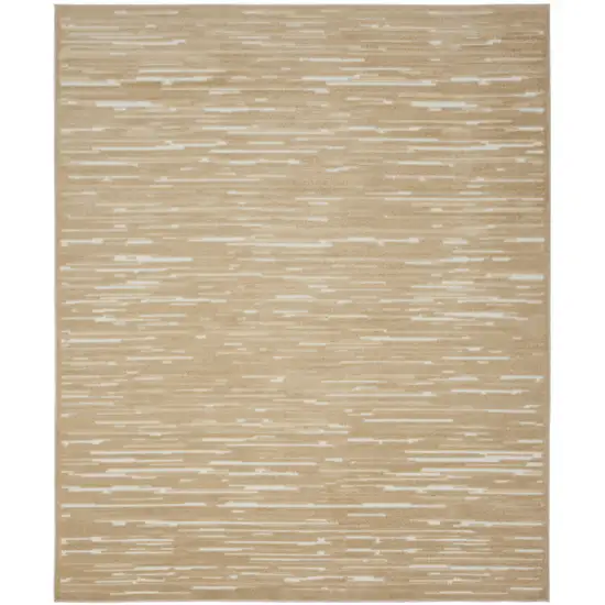 Tan Geometric Area Rug Photo 4