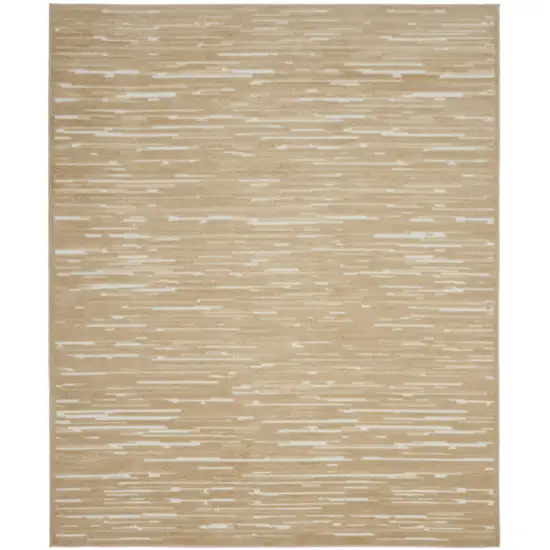 Tan Geometric Area Rug Photo 2