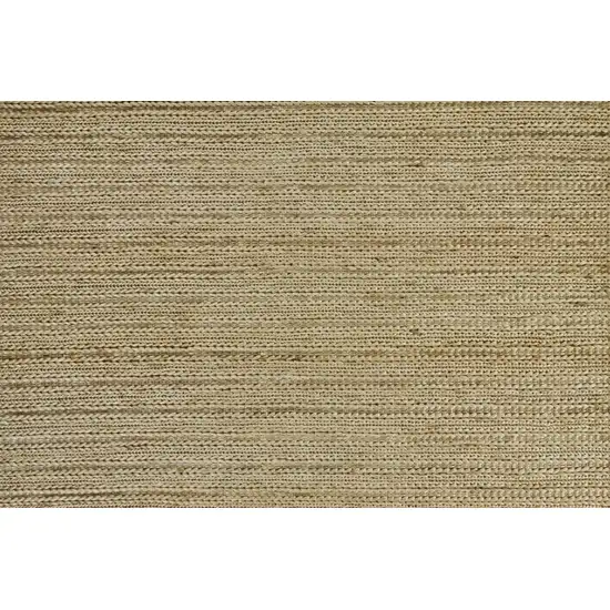 Tan Ivory And Taupe Hand Woven Area Rug Photo 8