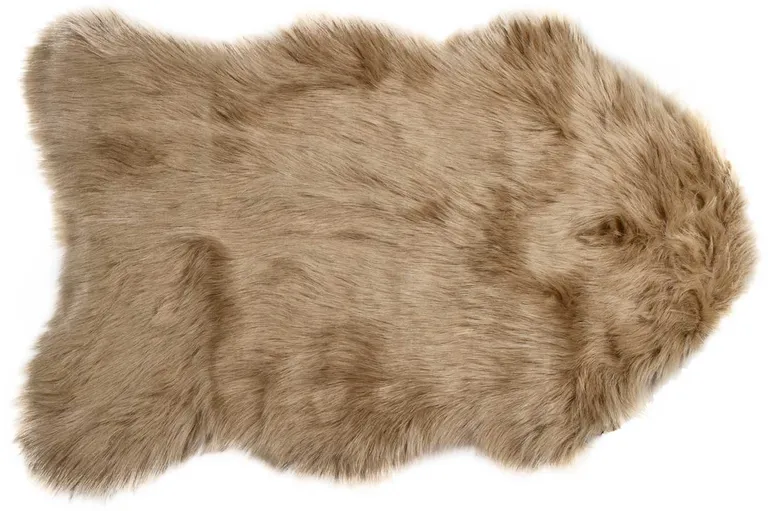 Tan Sheepskin - Area Rug Photo 1