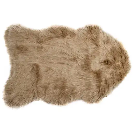 Tan Sheepskin - Area Rug Photo 1