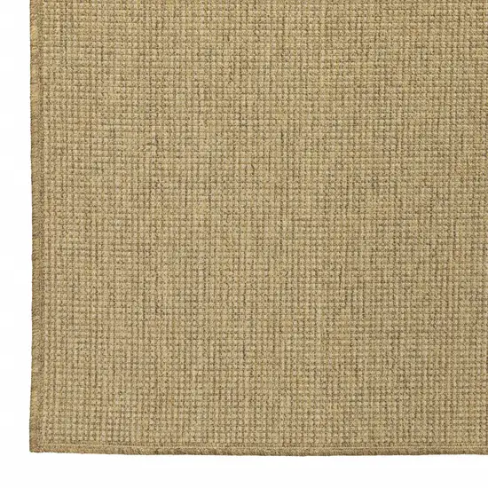 Tan Stain Resistant Indoor Outdoor Area Rug Photo 4