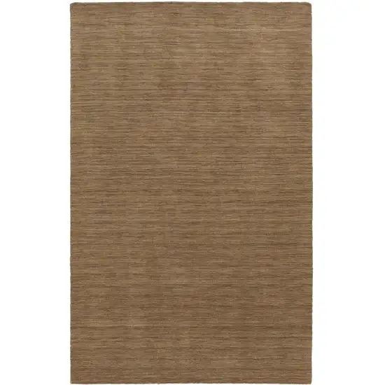 Tan Wool Hand Tufted Area Rug Photo 2