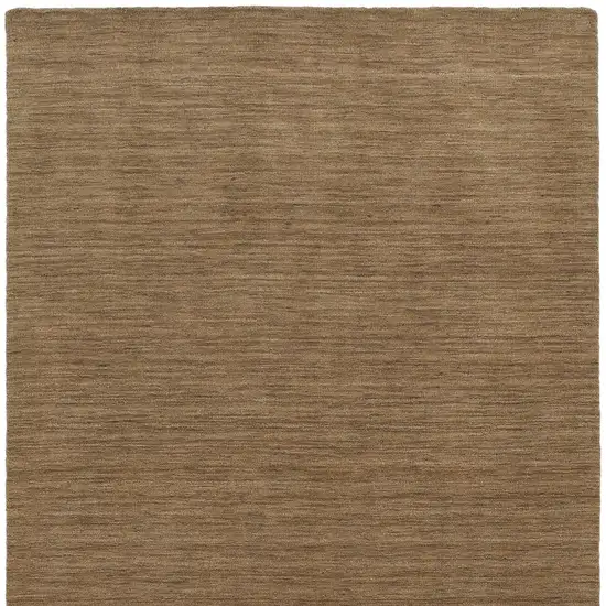 Tan Wool Hand Tufted Area Rug Photo 4