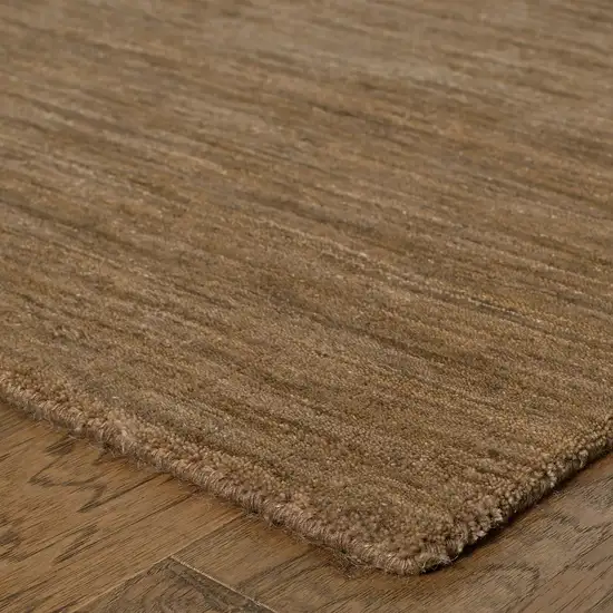 Tan Wool Hand Tufted Area Rug Photo 8