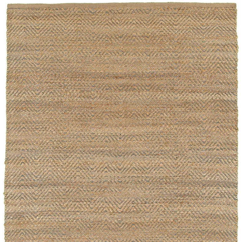 Tan and Gray Boho Chic Area Rug Photo 4