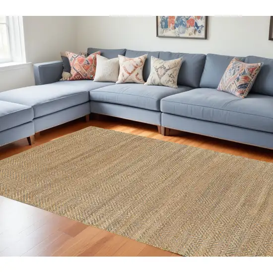 Natural Hand Woven Area Rug Photo 1