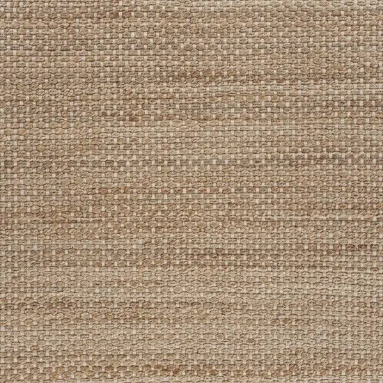 Tan and White Detailed Woven Area Rug Photo 2