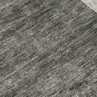 Photo of Taupe Abstract Washable Non Skid Indoor Outdoor Area Rug