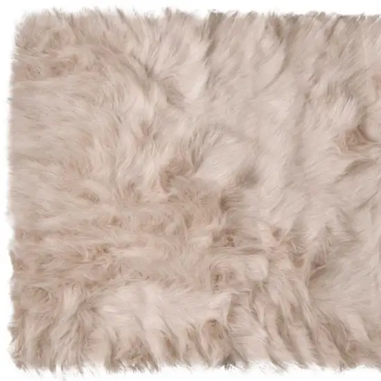 Taupe Animal Print Area Rug Photo 5