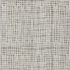 Photo of Taupe And Beige Striped Washable Indoor Outdoor Area Rug