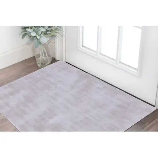 Taupe Hand Loomed Area Rug Photo 1