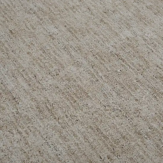 Taupe Hand Woven Area Rug Photo 9