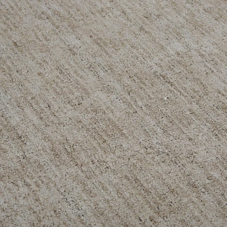 Taupe Hand Woven Area Rug Photo 2