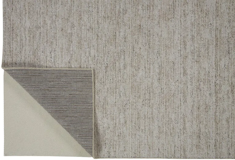 Taupe Hand Woven Area Rug Photo 4