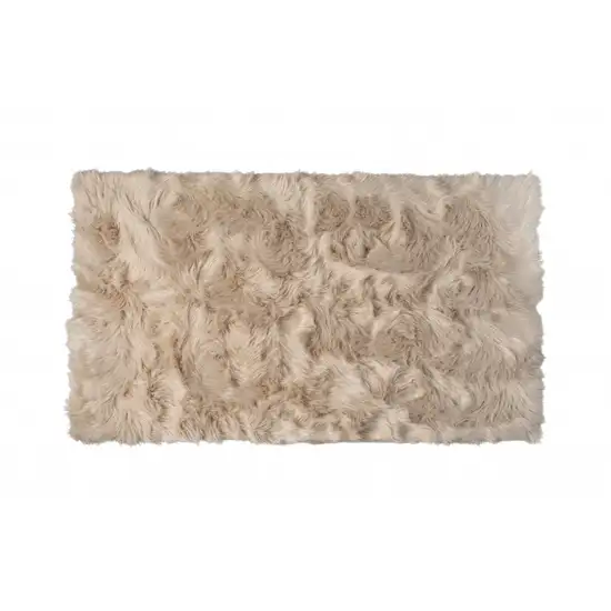 Taupe Non Skid Area Rug Photo 3